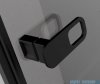 Radaway Nes 8 Black Dws I drzwi wnękowe 120cm W3 prawe czarny mat szkło przejrzyste 10078100-54-01R/10078113-01-01